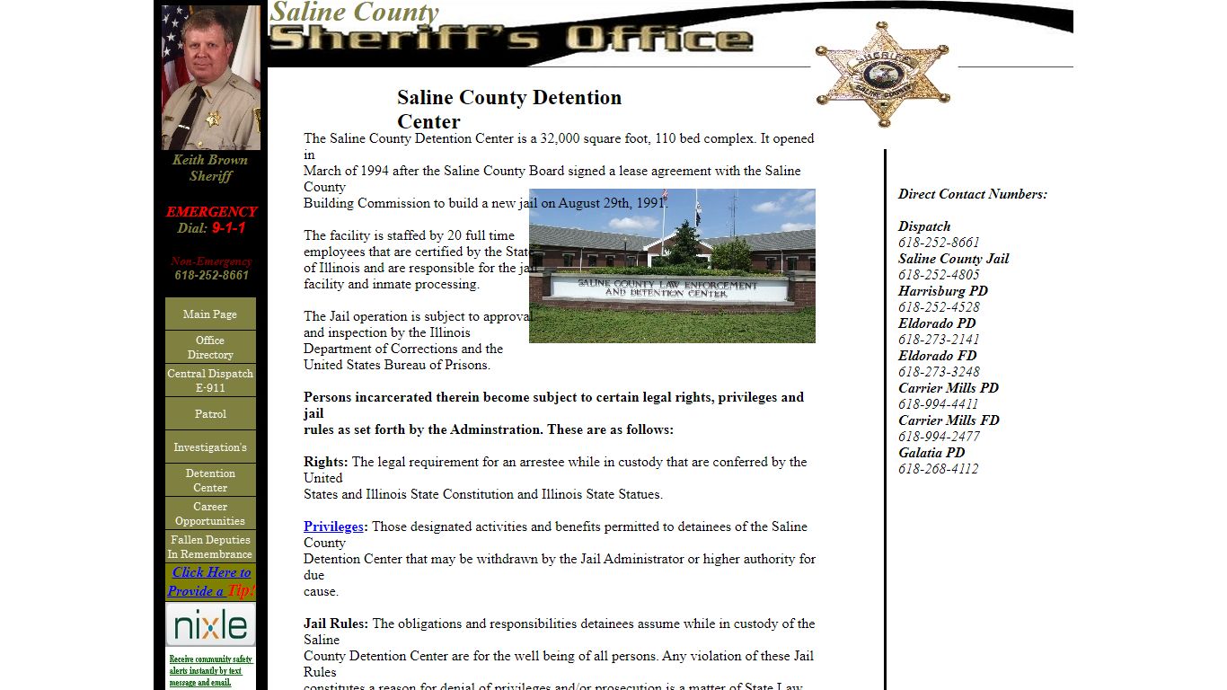 ::Saline County Sheriff's Department::