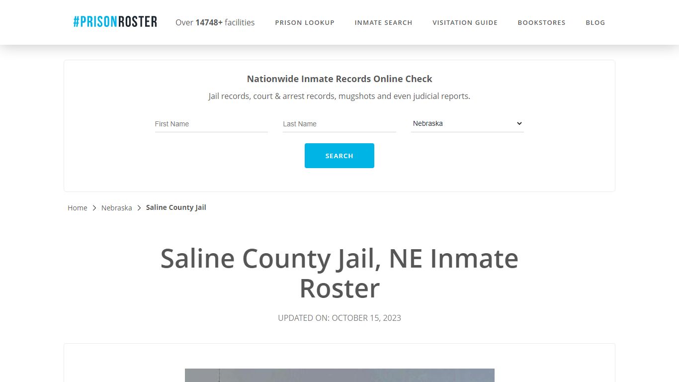 Saline County Jail, NE Inmate Roster - Prisonroster