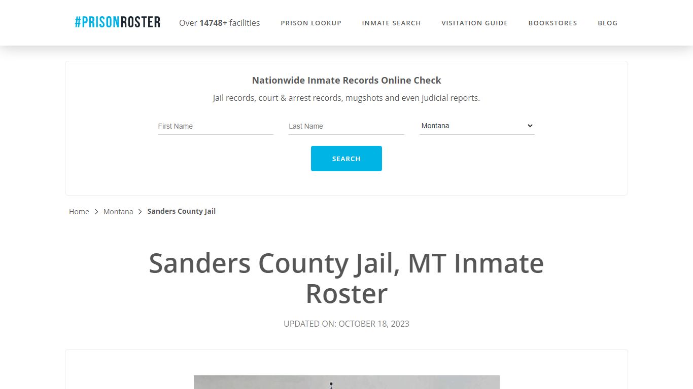 Sanders County Jail, MT Inmate Roster - Prisonroster