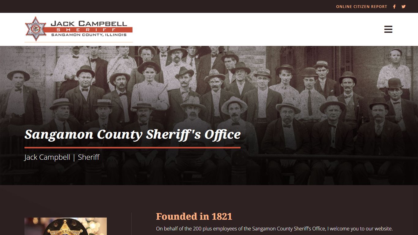 Prisoner Report - Sangamon County Sheriff’s Office