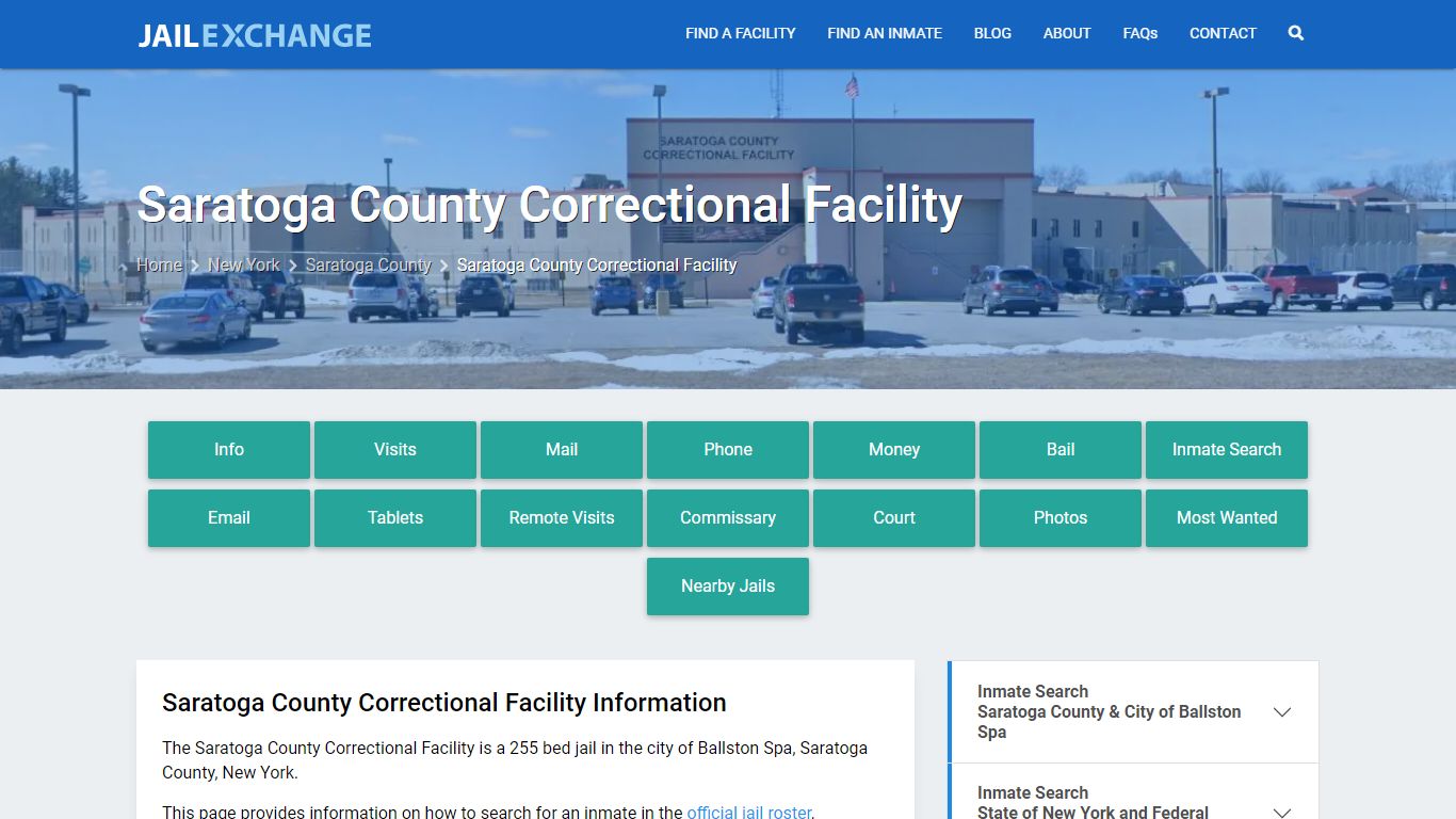 Saratoga County Correctional Facility - Jail Exchange