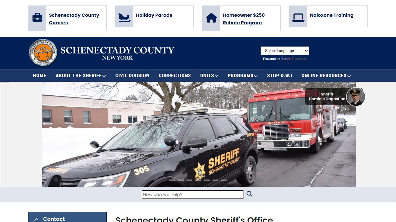 Schenectady County Sheriff's Office | Schenectady County