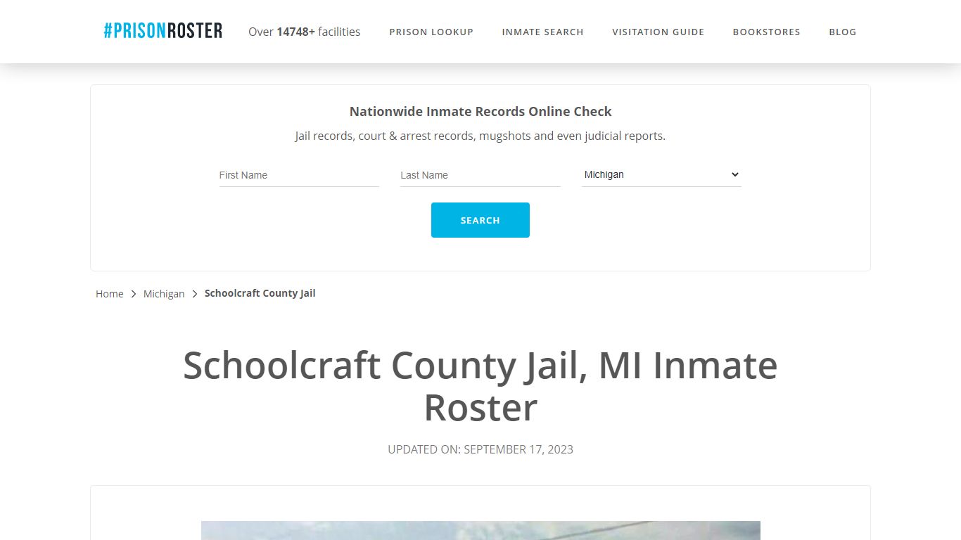 Schoolcraft County Jail, MI Inmate Roster - Prisonroster