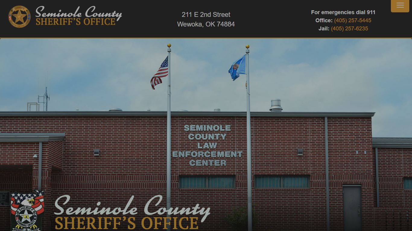 Seminole County Sheriff Wewoka, Oklahoma