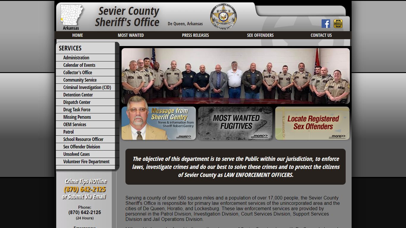 Sevier County Sheriff, AR
