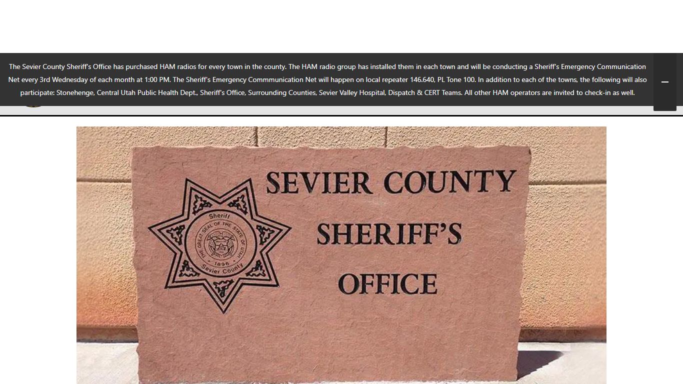Jail | Sevier County Sheriff's Office Utah - SCSO Utah