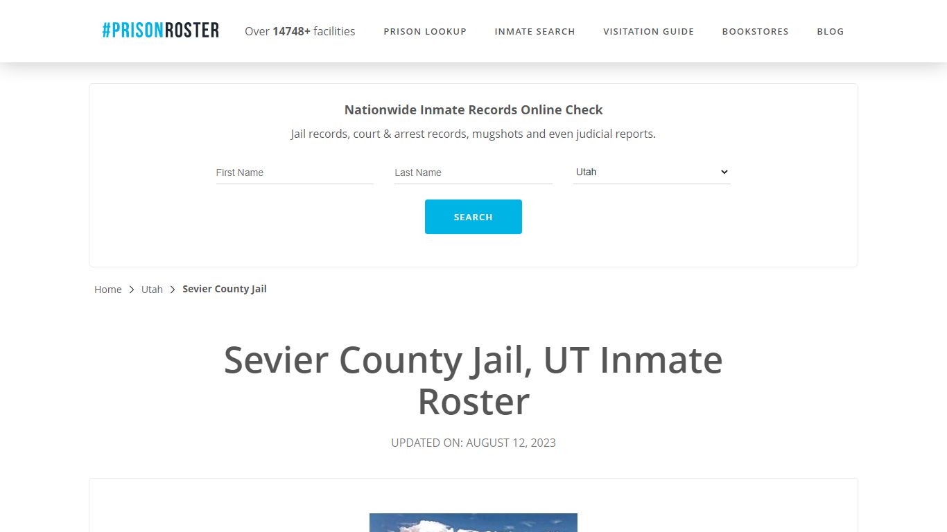 Sevier County Jail, UT Inmate Roster - Prisonroster