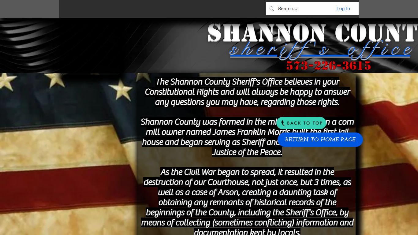 Sheriff | ShannonCountyMoSheriff | United States