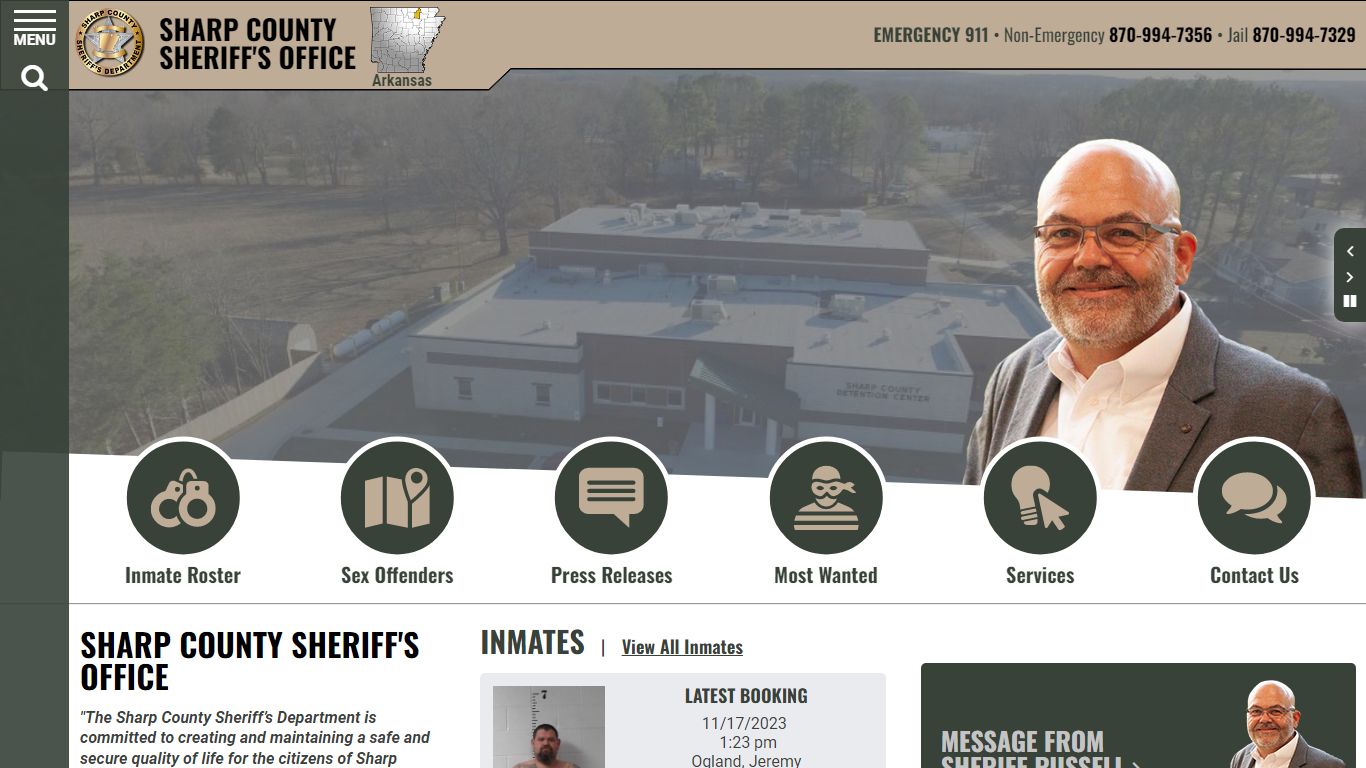 Inmate Roster - Current Inmates Booking Date Descending - Sharp County ...