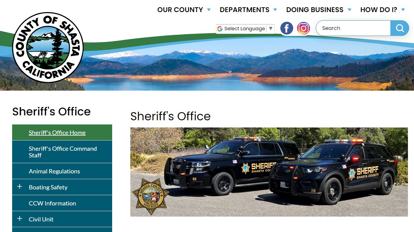 Sheriff's Office | Shasta County California
