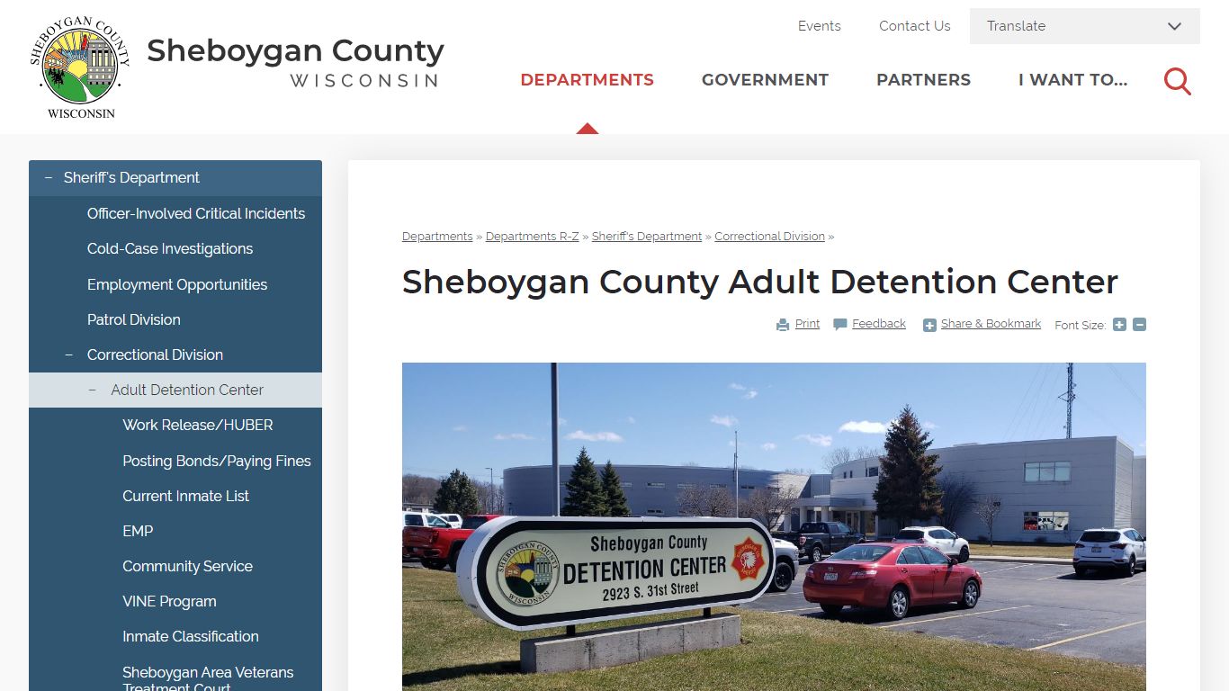 Sheboygan County Adult Detention Center