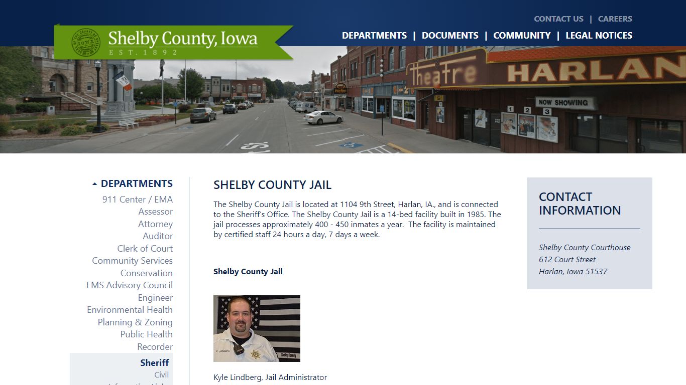 Shelby County Jail - undefined - Shelby County, Iowa