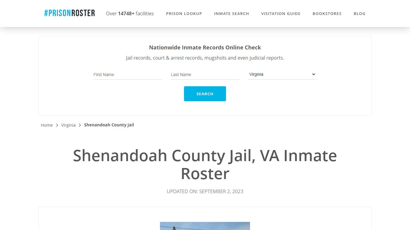 Shenandoah County Jail, VA Inmate Roster - Prisonroster
