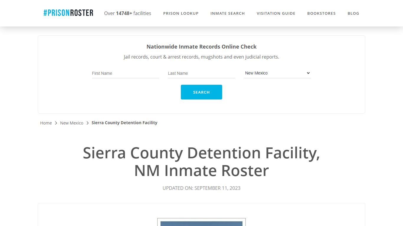 Sierra County Detention Facility, NM Inmate Roster - Prisonroster