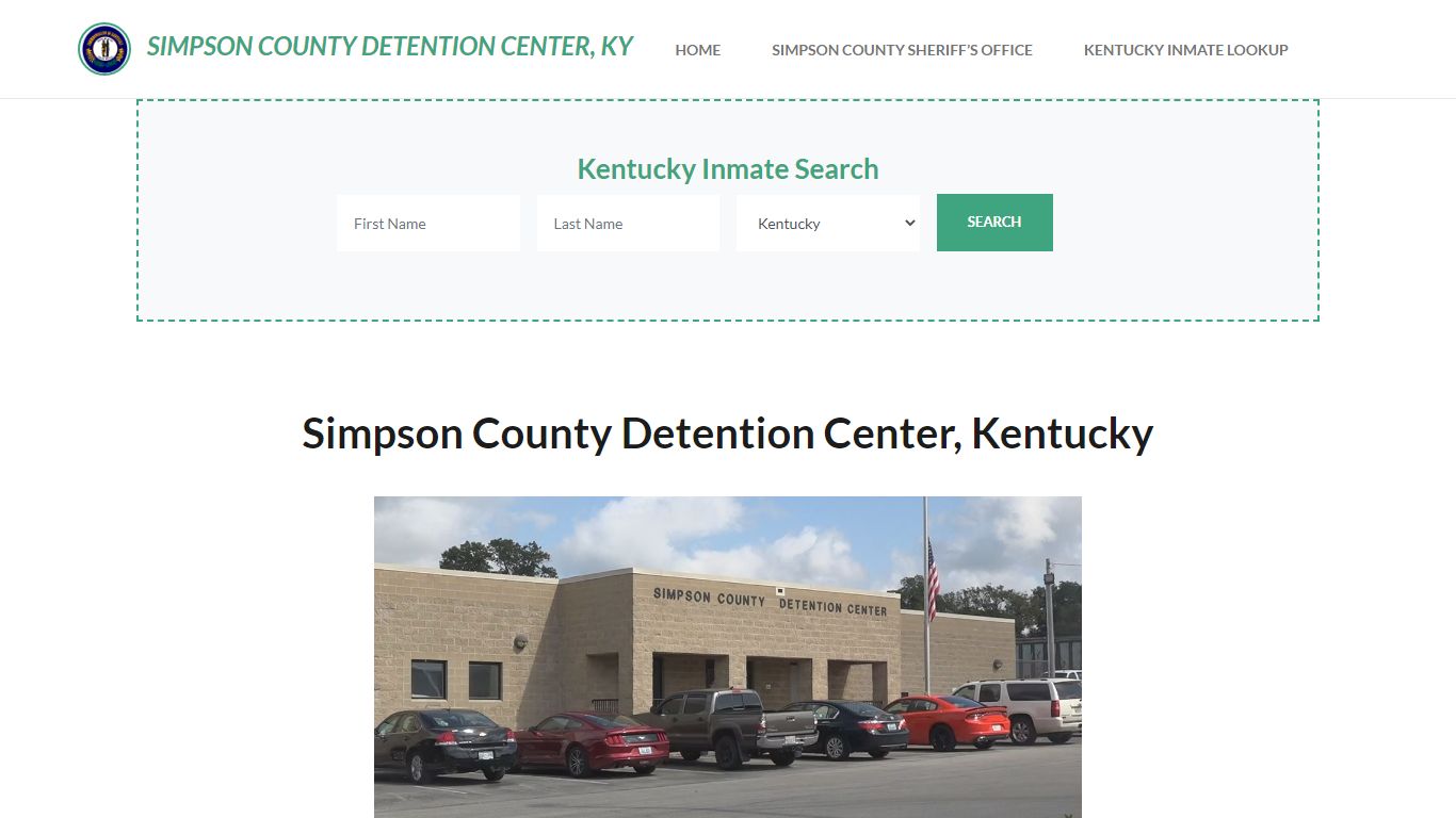 Simpson County Detention Center, KY Inmate Roster, Offender Search