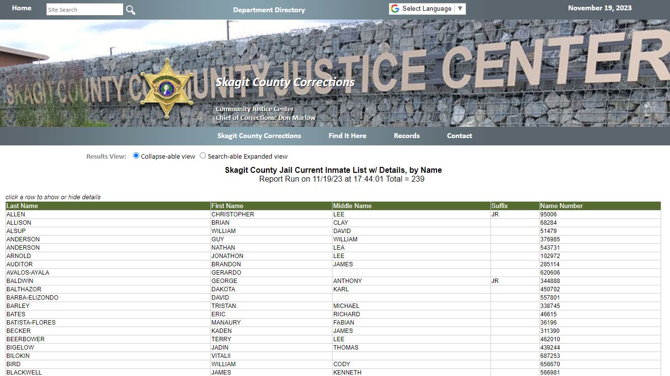 Skagit County Corrections
