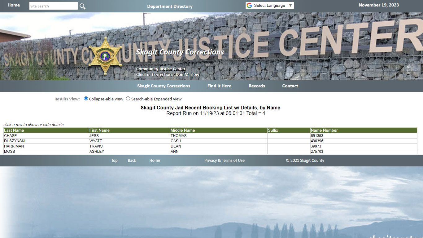 Skagit County Corrections