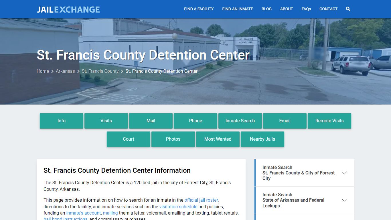 St. Francis County Detention Center - Jail Exchange