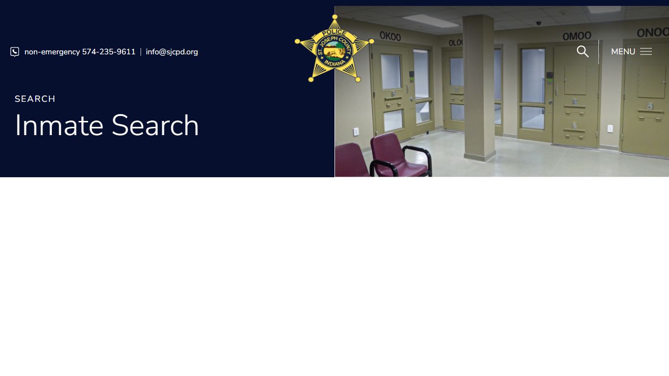 Inmate Search - St. Joseph County Police Department
