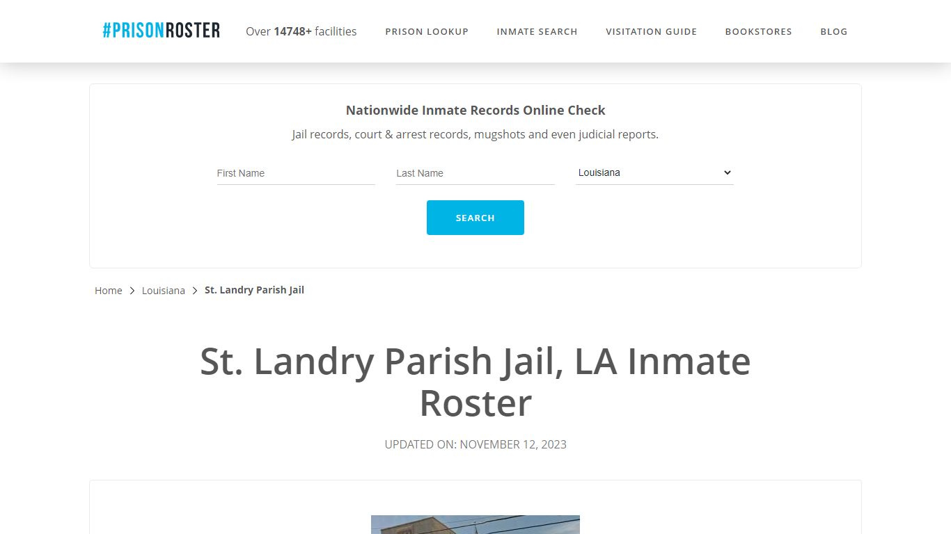 St. Landry Parish Jail, LA Inmate Roster - Prisonroster
