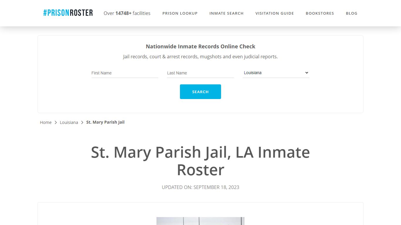 St. Mary Parish Jail, LA Inmate Roster - Prisonroster