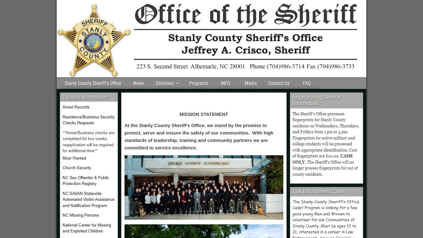 Stanly County Sheriff's Office