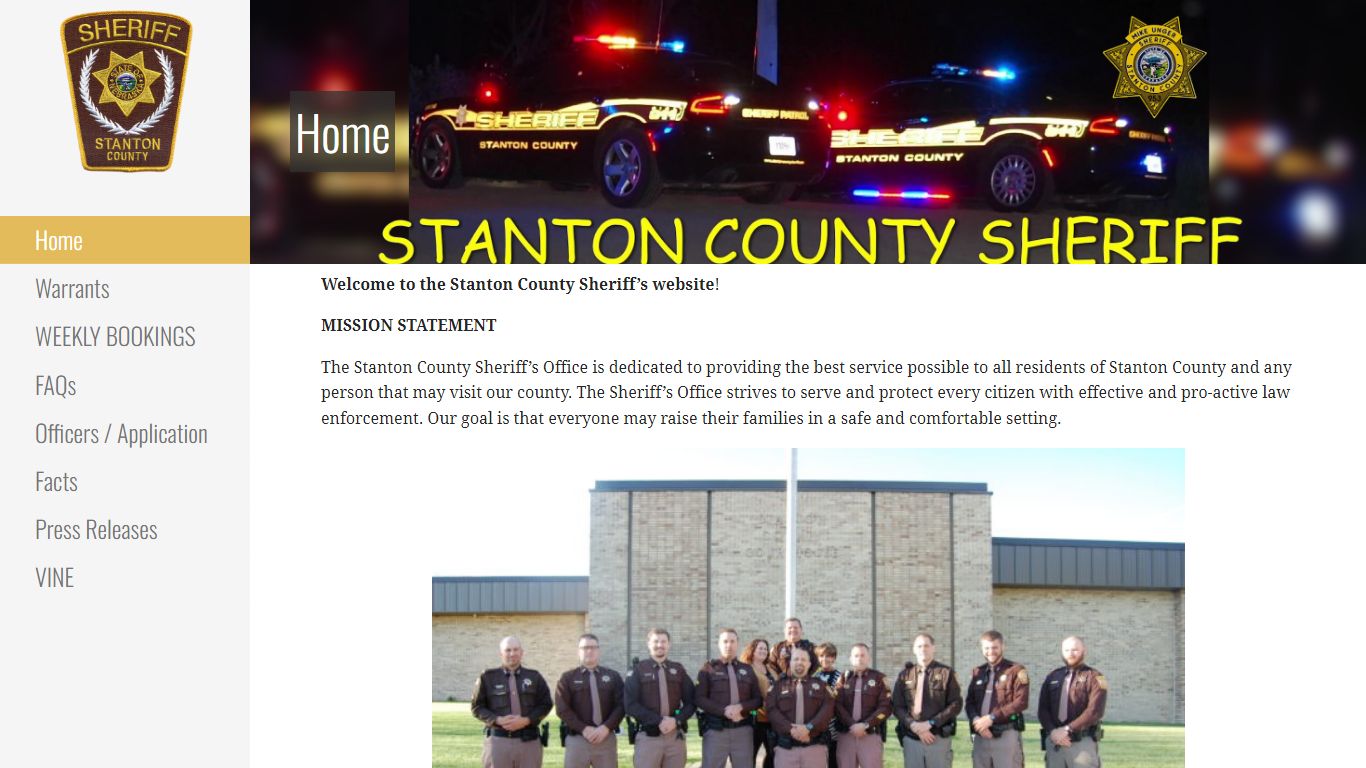 Stanton County Sheriff's Office - Stanton, Nebraska