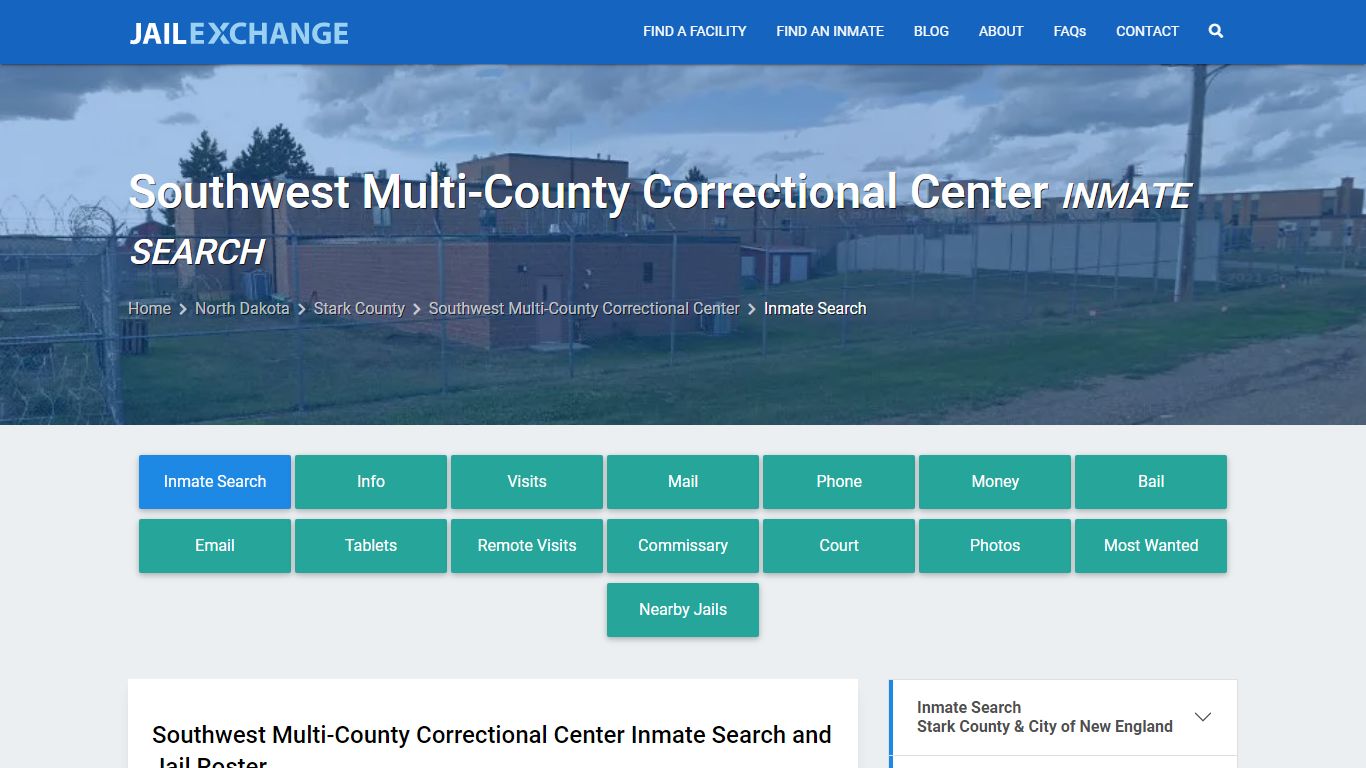 Southwest Multi-County Correctional Center Inmate Search - Jail Exchange