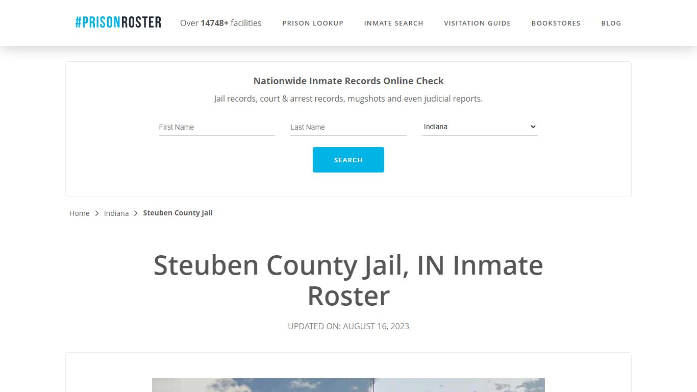 Steuben County Jail, IN Inmate Roster - Prisonroster