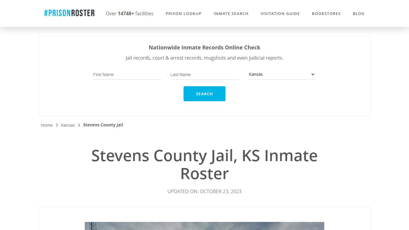 Stevens County Jail, KS Inmate Roster - Prisonroster