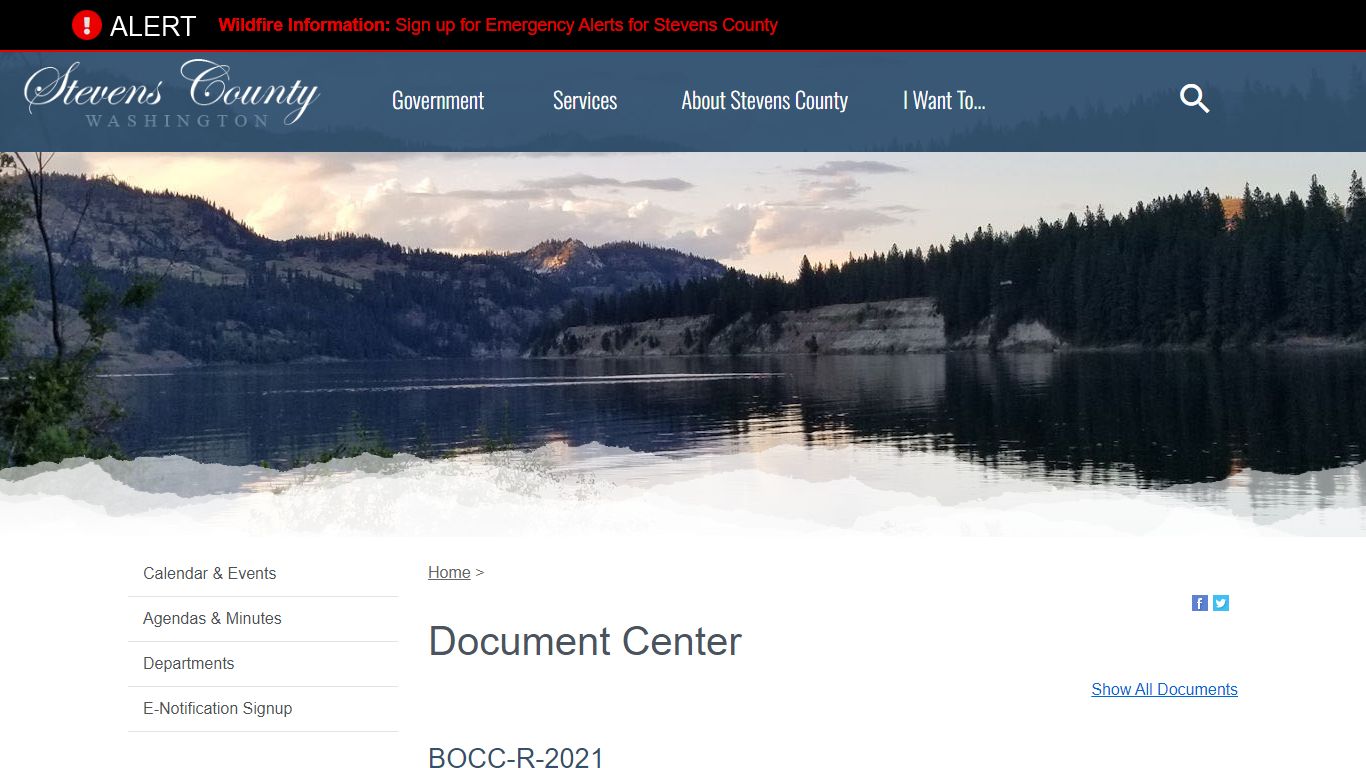 Document Center - Stevens County, WA - Official Website