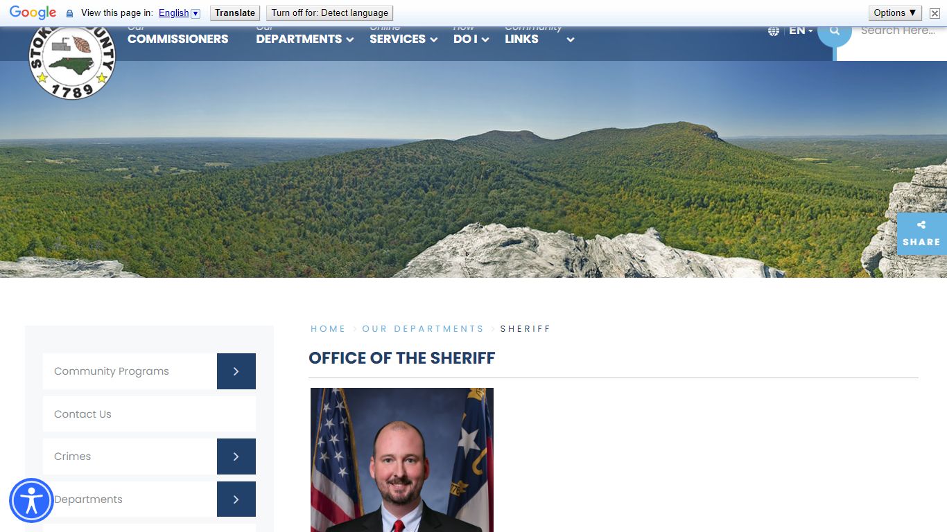 Office of the Sheriff - Stokes County, North Carolina