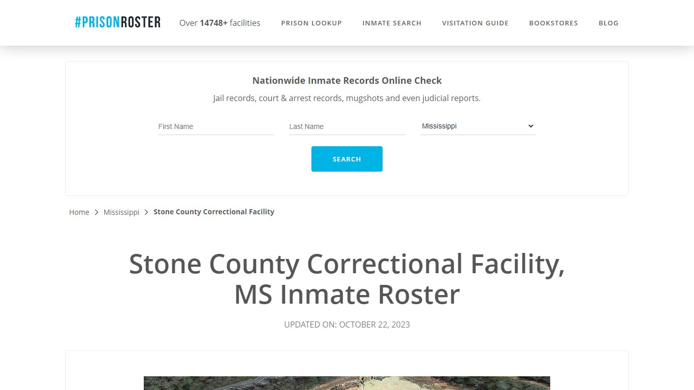 Stone County Correctional Facility, MS Inmate Roster - Prisonroster