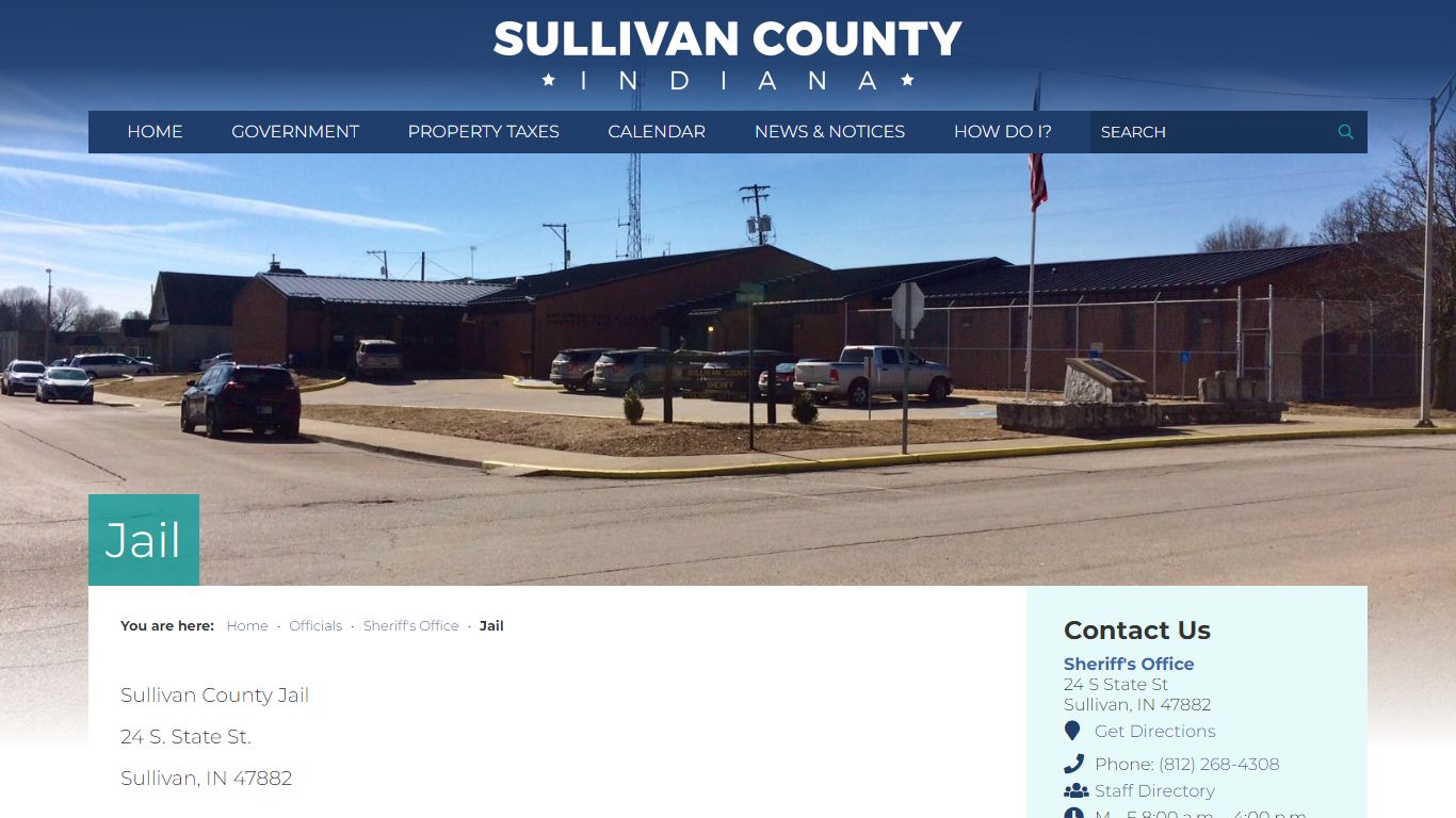 Jail / Sullivan County, IN