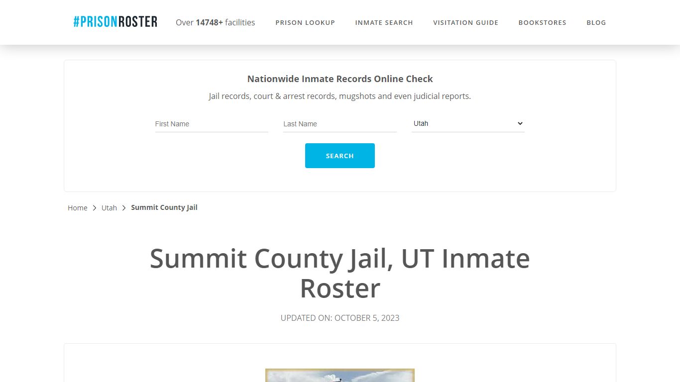 Summit County Jail, UT Inmate Roster - Prisonroster