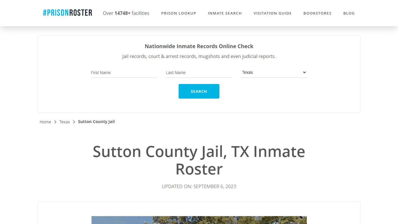 Sutton County Jail, TX Inmate Roster - Prisonroster