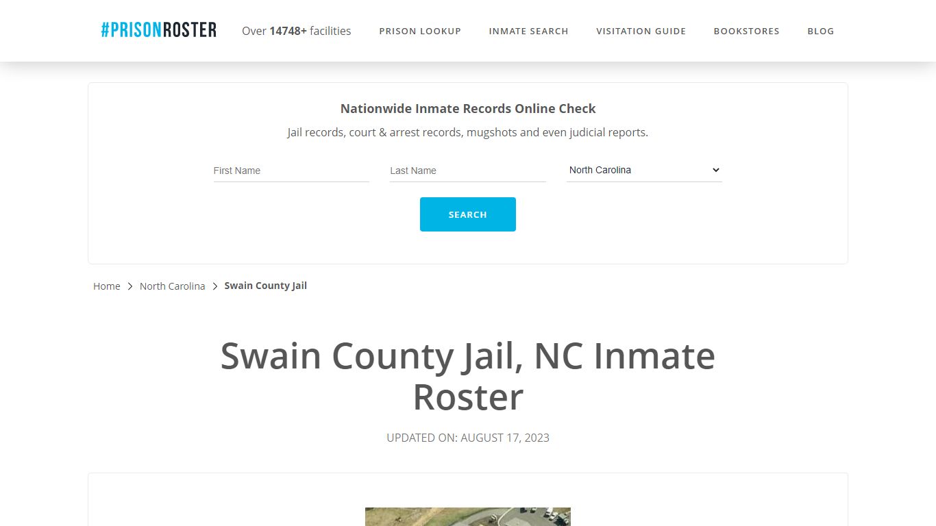 Swain County Jail, NC Inmate Roster - Prisonroster