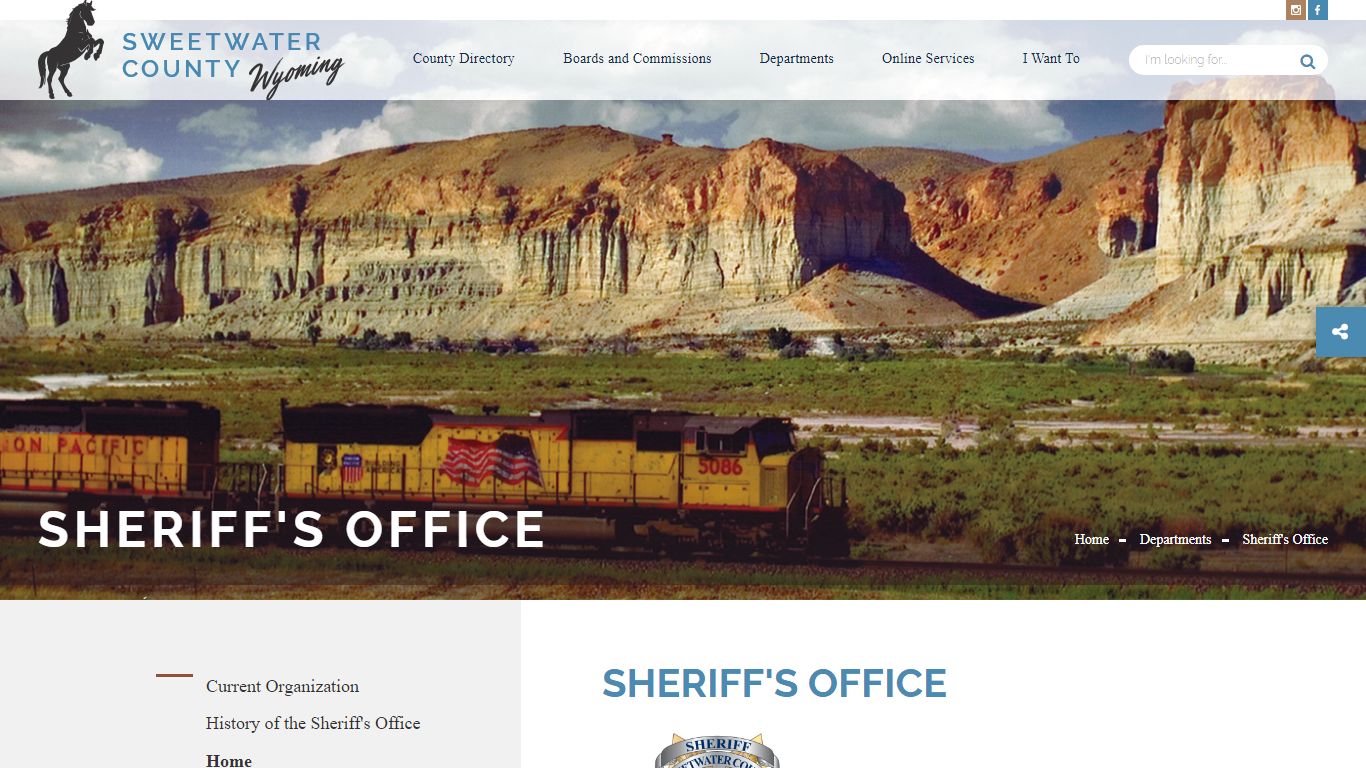 Sheriff s Office - Sweetwater County, Wyoming