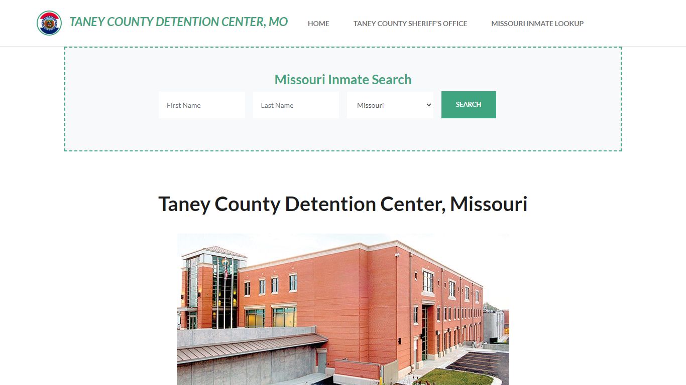 Taney County Detention Center, MO Inmate Roster, Offender Search