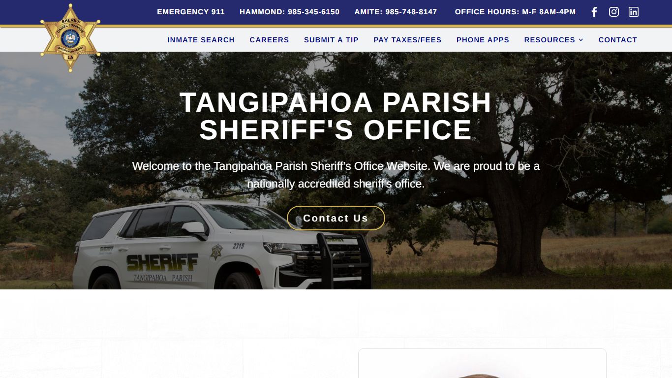TPSO | Tangipahoa Parish Sheriff's Office