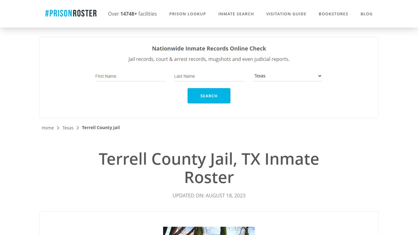 Terrell County Jail, TX Inmate Roster - Prisonroster