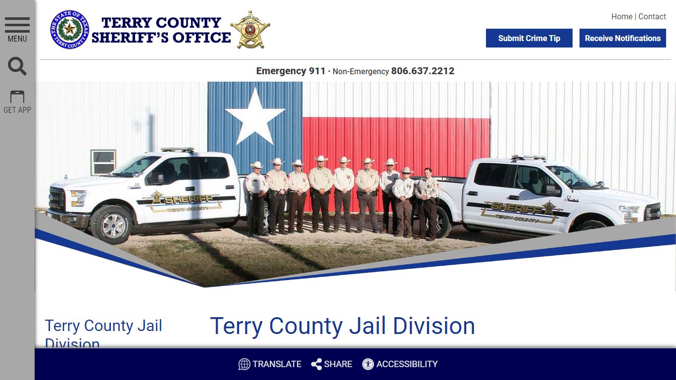 Terry County Jail Division - Terry County Sheriff's Office