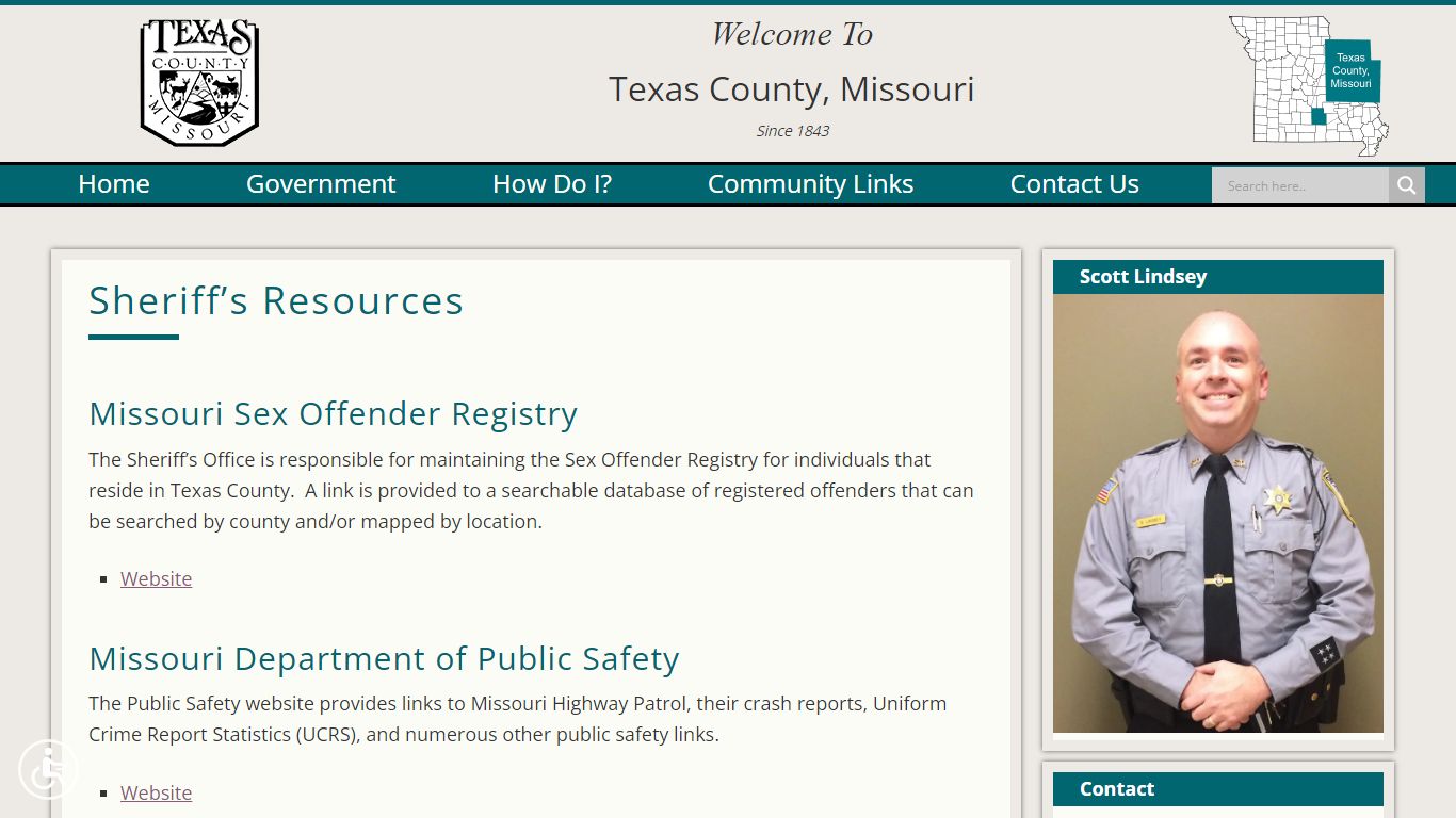 Sheriff’s Resources | Texas County, Missouri