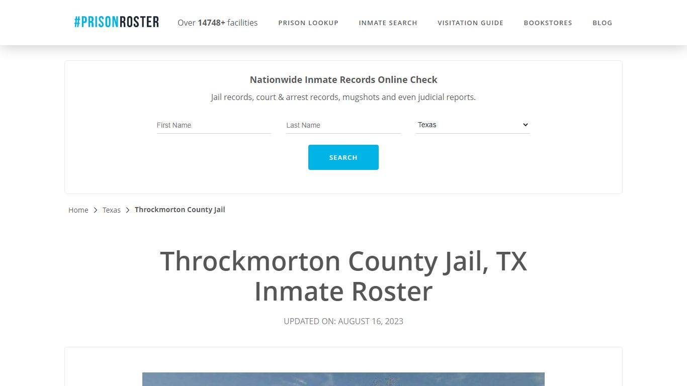 Throckmorton County Jail, TX Inmate Roster - Prisonroster