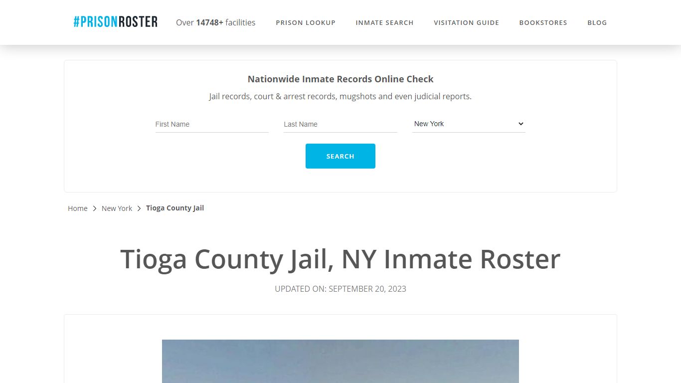 Tioga County Jail, NY Inmate Roster - Prisonroster