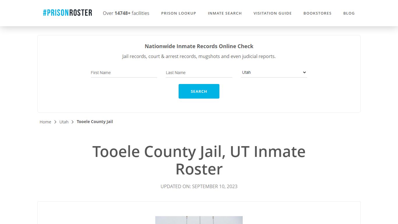 Tooele County Jail, UT Inmate Roster - Prisonroster
