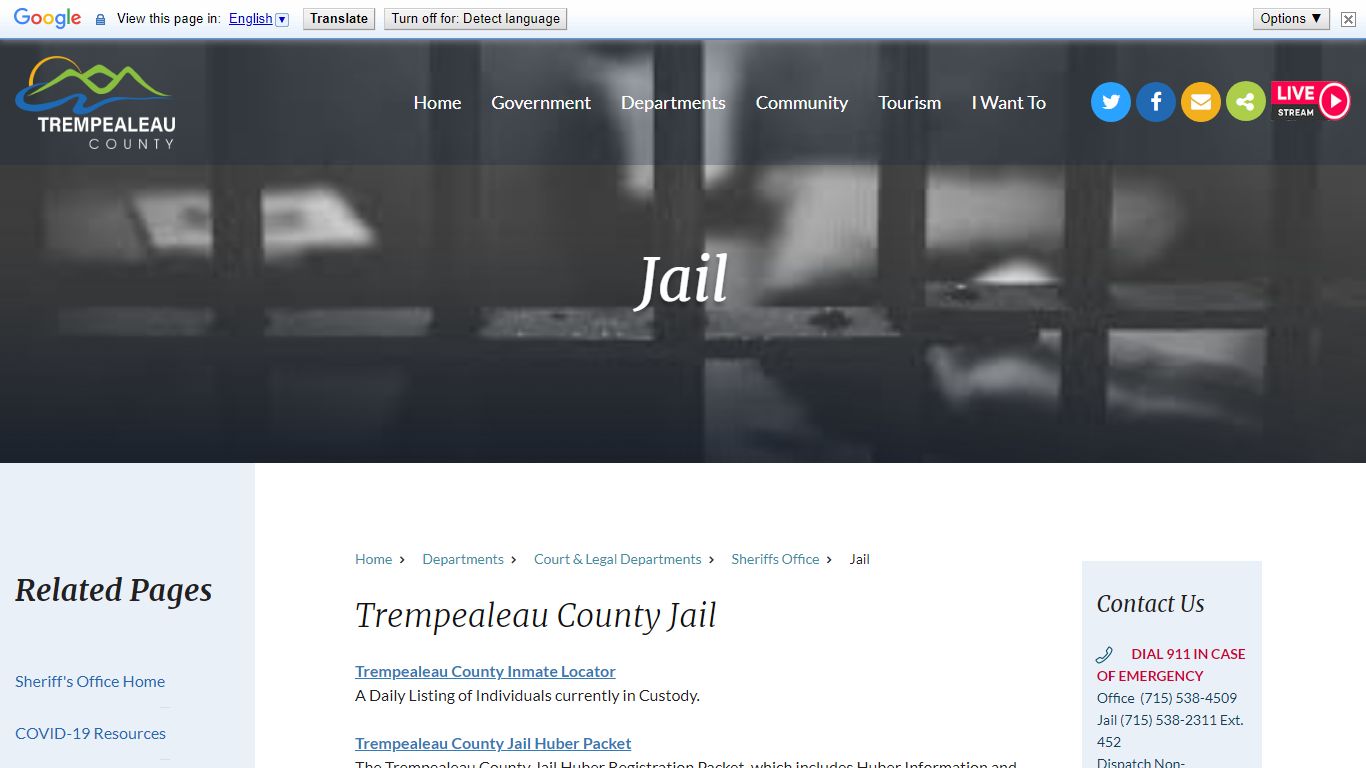 Jail - Trempealeau County
