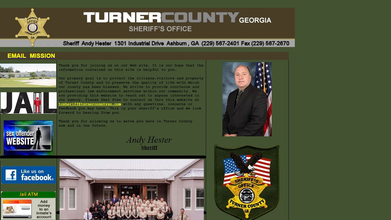 TURNER COUNTY SHERIFF'S OFFICE