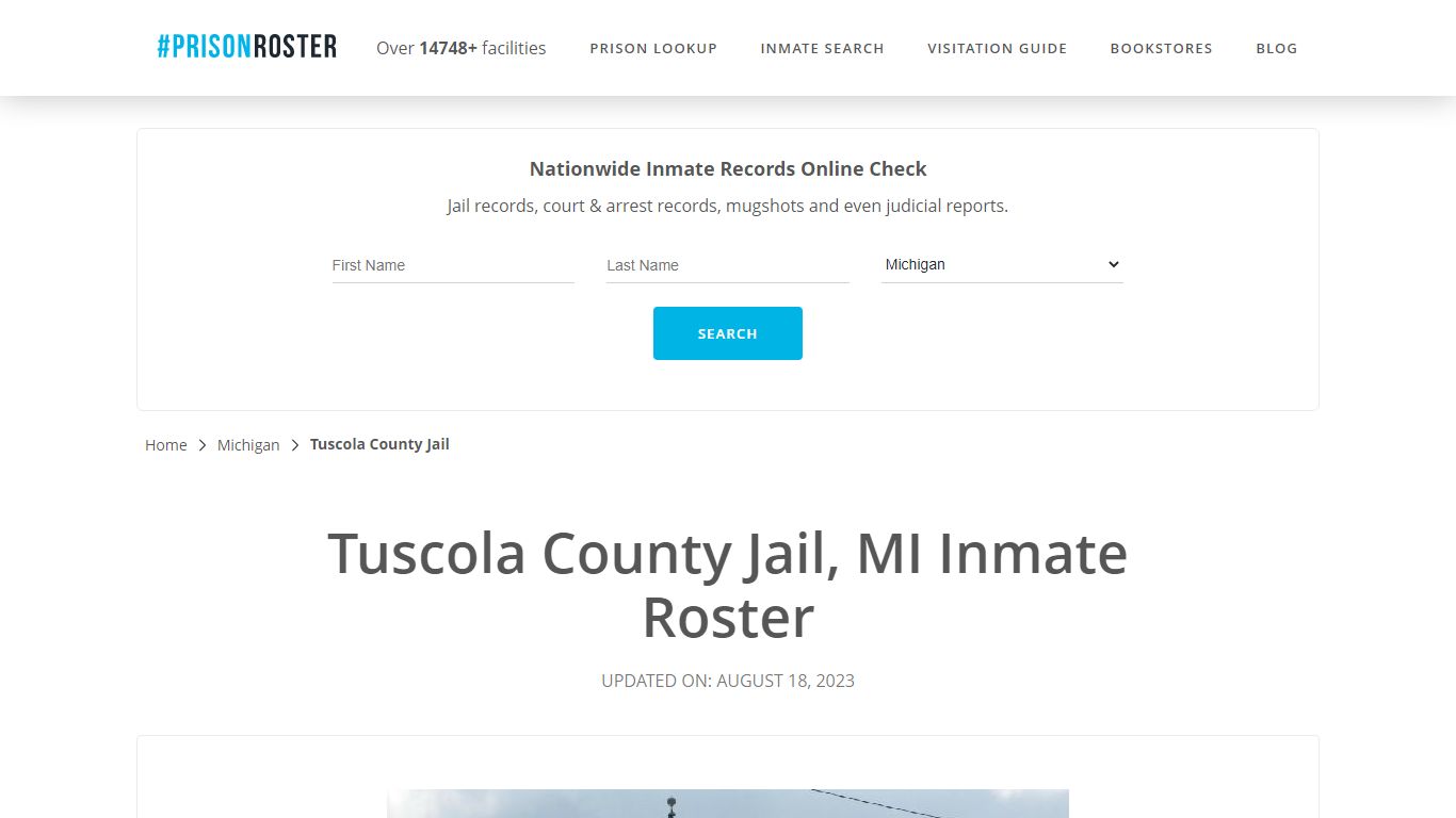 Tuscola County Jail, MI Inmate Roster - Prisonroster