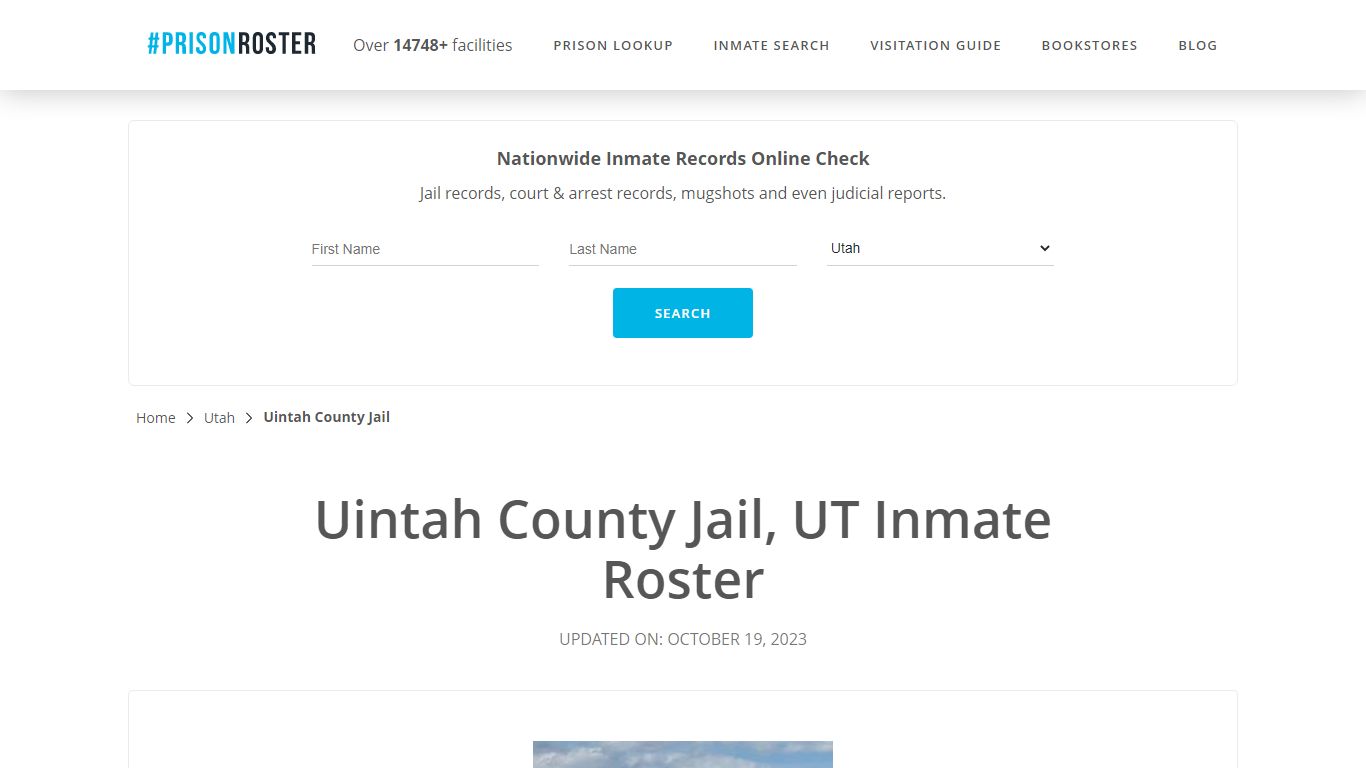 Uintah County Jail, UT Inmate Roster - Prisonroster